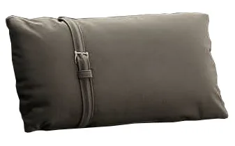 MOOD Подушка "P" PREMIUM (CLIP), ткань кат.А art. 801 col.130 Taupe Liscio