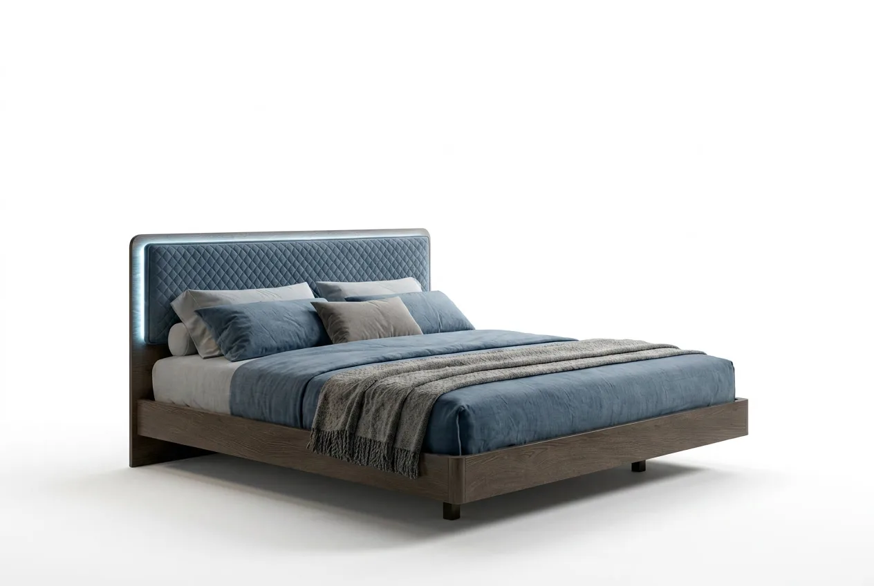 Кровать MAIA, изголовье 617 BLU