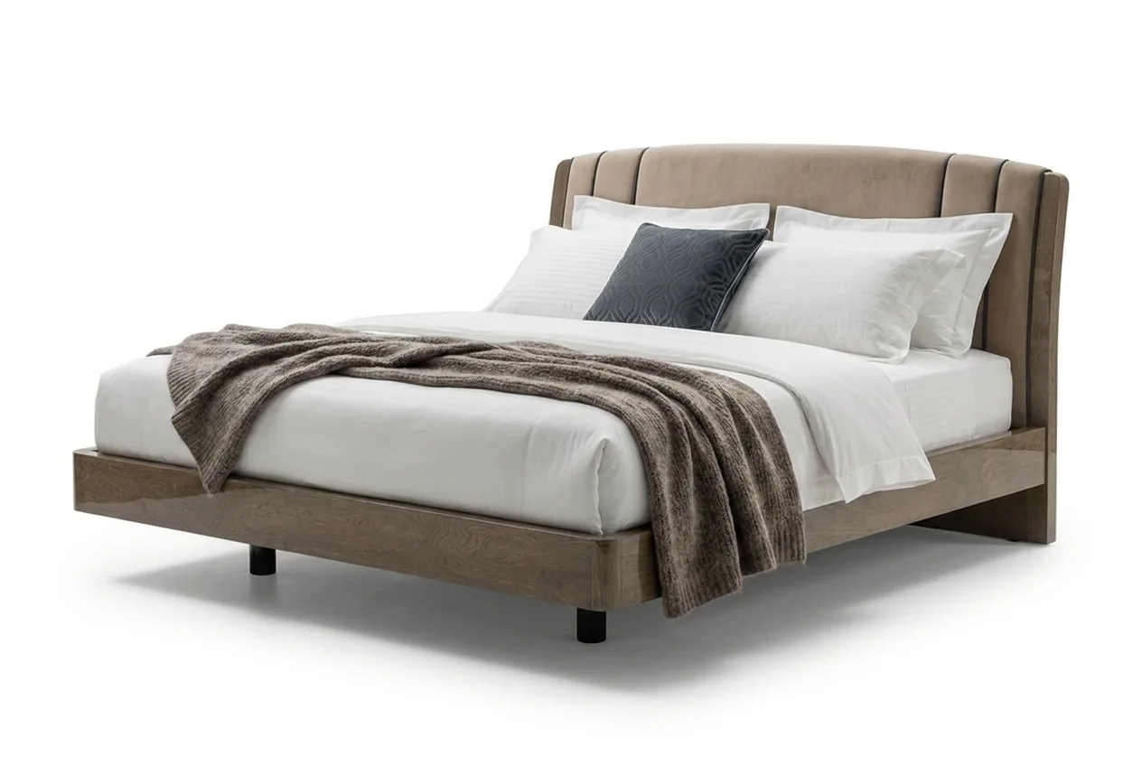 Кровать 160 TRENDY, экокожа NABUK COL.12