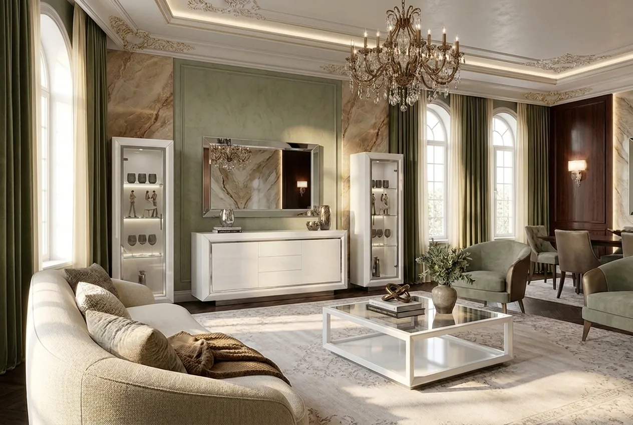 ELITE BIANCO гостиная