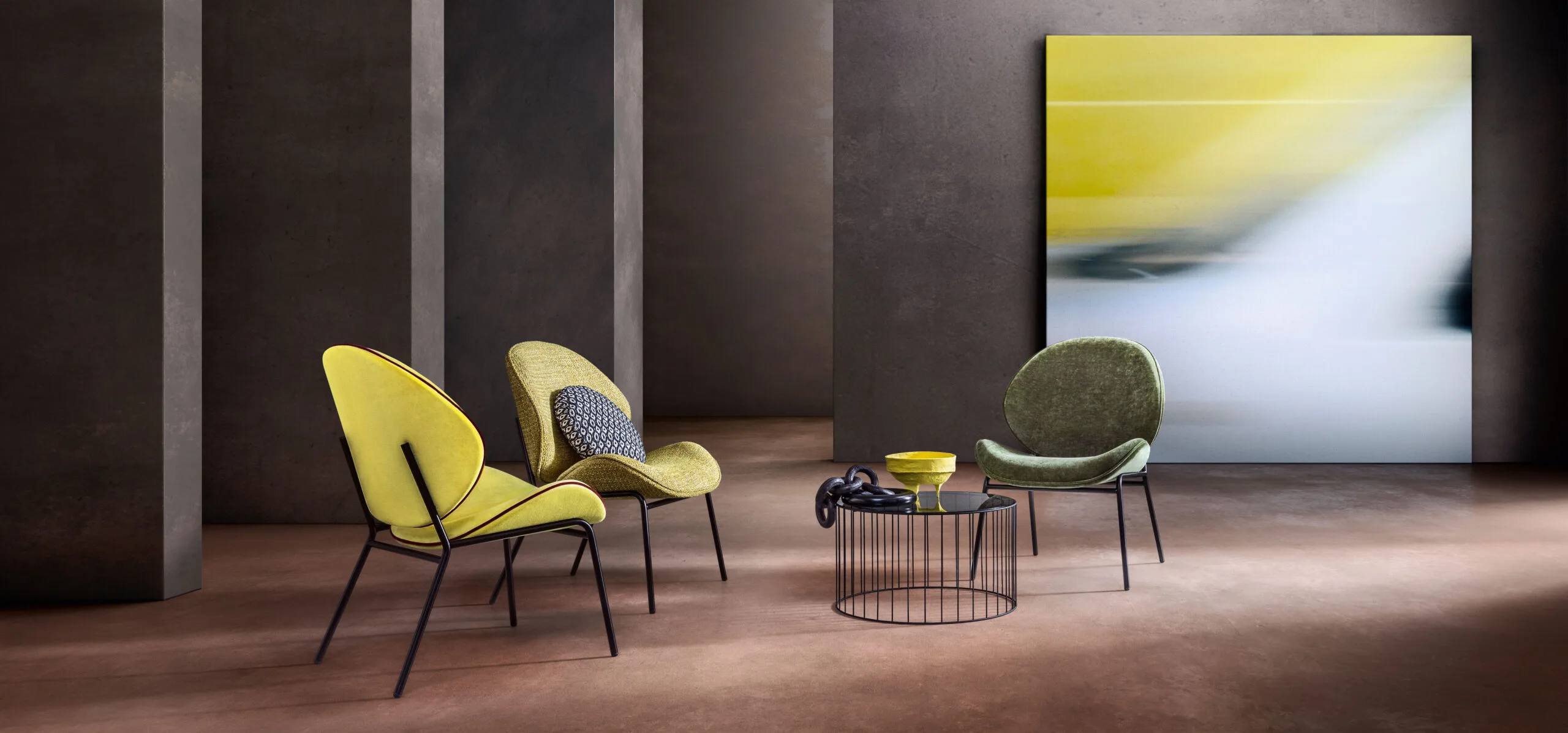 Кресло PINKO обивка ткань кат В