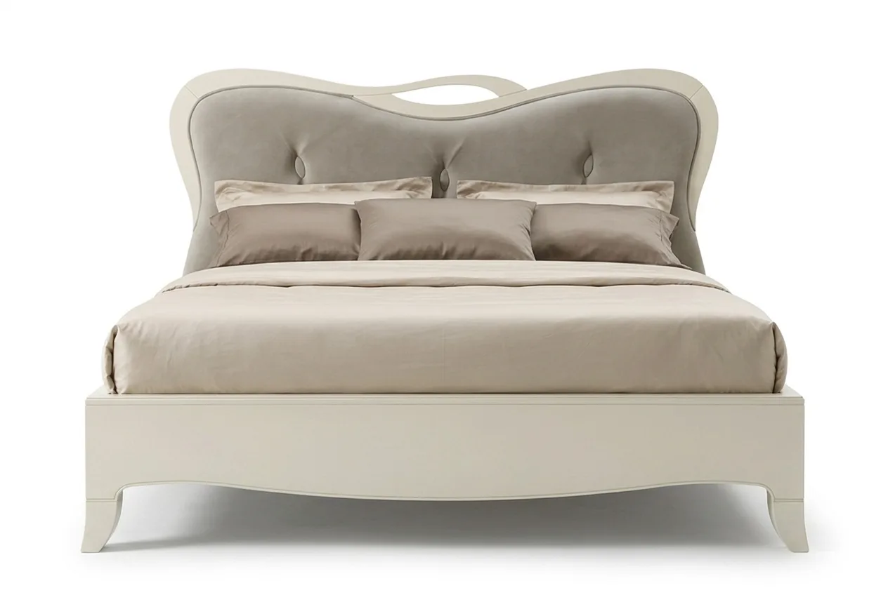 Кровать TOUCHET 160*190 с изголовьем эконабук