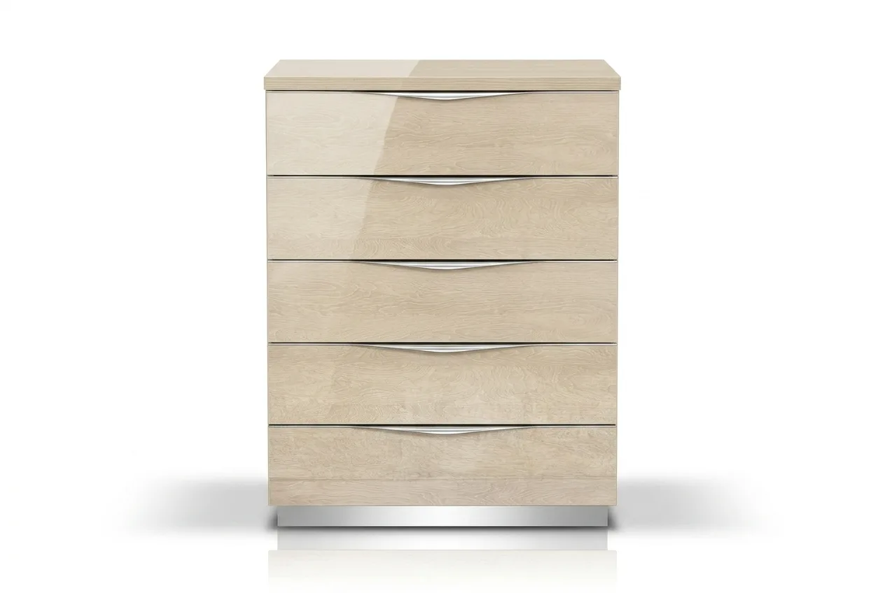 PLATINUM SABBIA Комод высокий 5 ящиков